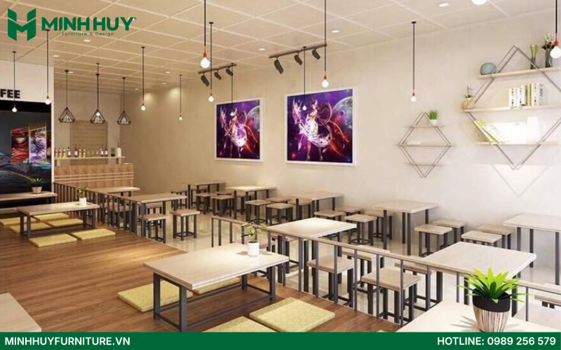 Thiet ke va thi cong noi that quan cafe gaming