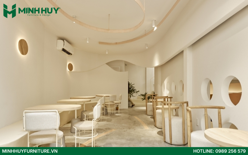 nội thất quán cafe nghệ thuật