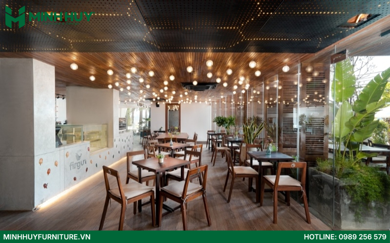 thiet ke noi that quan cafe nghe thuat