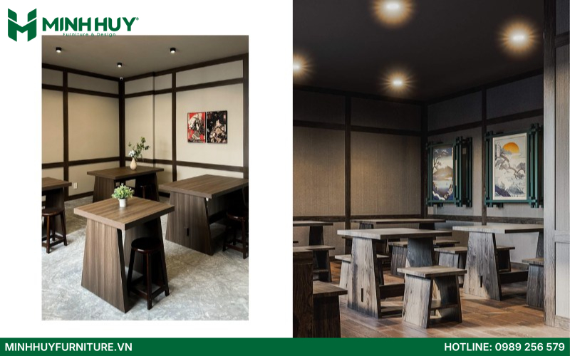 quan cafe phong cach Nhat Ban
