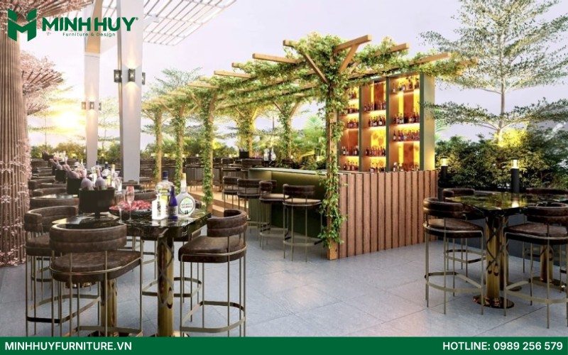 quán cafe rooftop