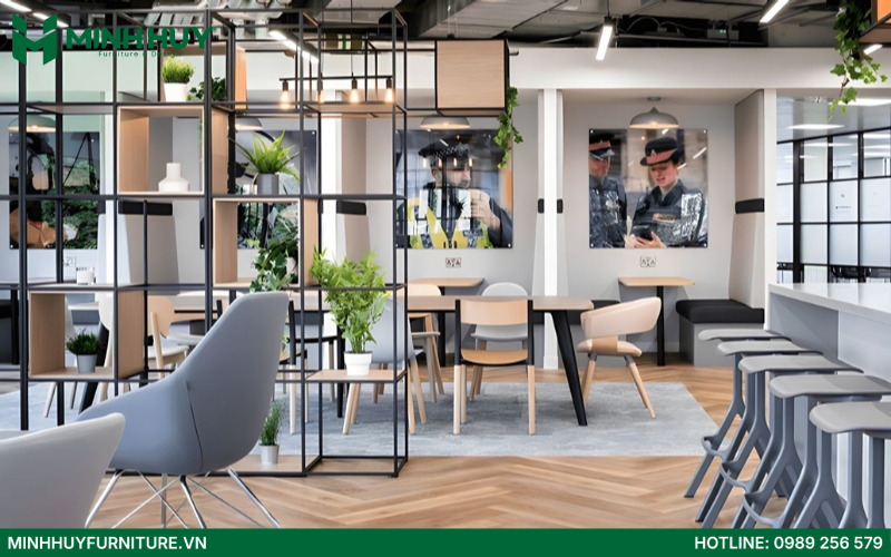 Bao gia thiet ke va thi cong noi that quan cafe van phong