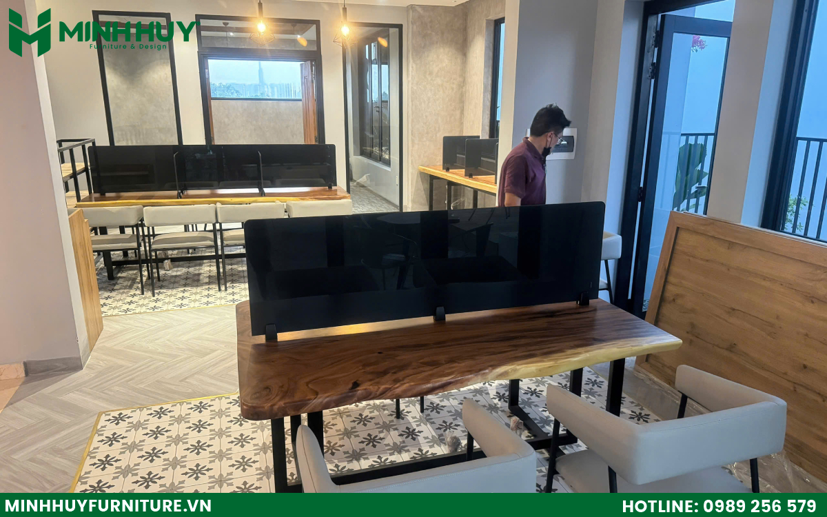 thi công nội thất quán cafe văn phòng