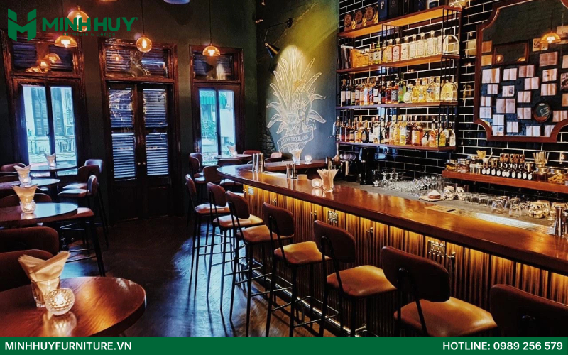 Thiet ke va thi cong quan cafe Speakeasy bar