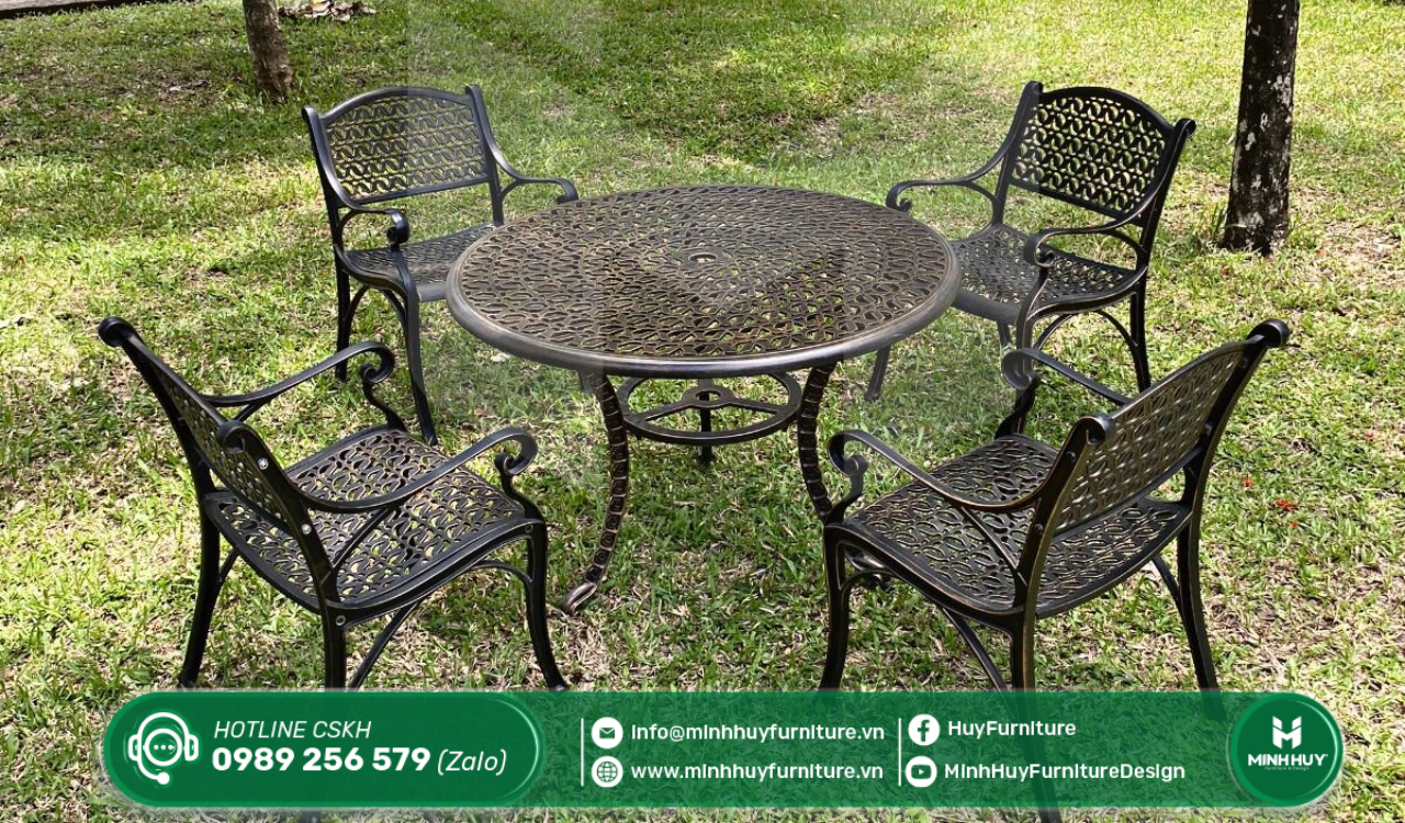 cách bảo dưỡng ghế nhôm chống oxi hóa