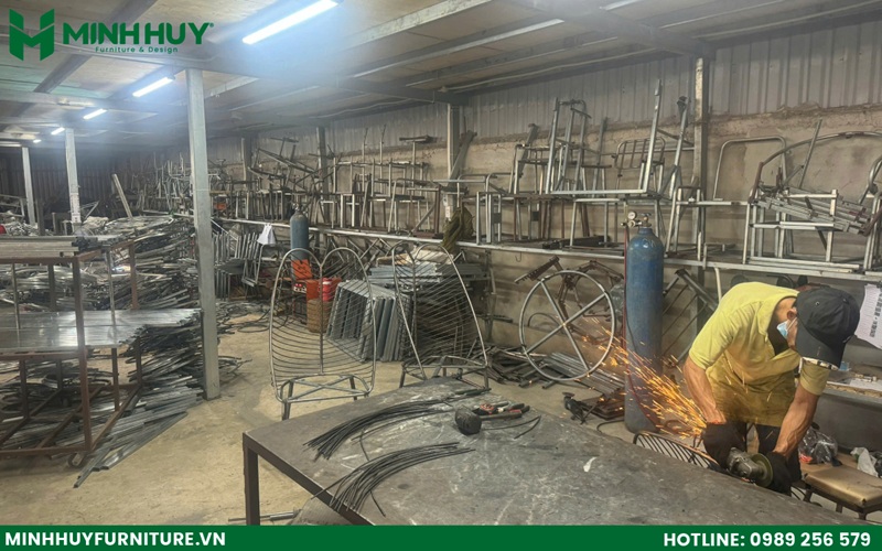 Thiết kế nội thất quán cafe workshop tại hcm