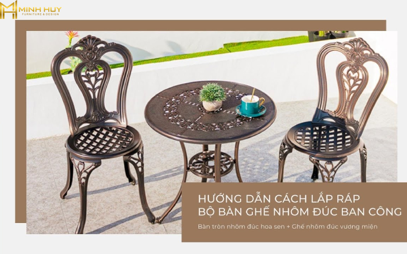 Hướng dẫn lắp ráp bàn nhôm tại nhà đơn giản
