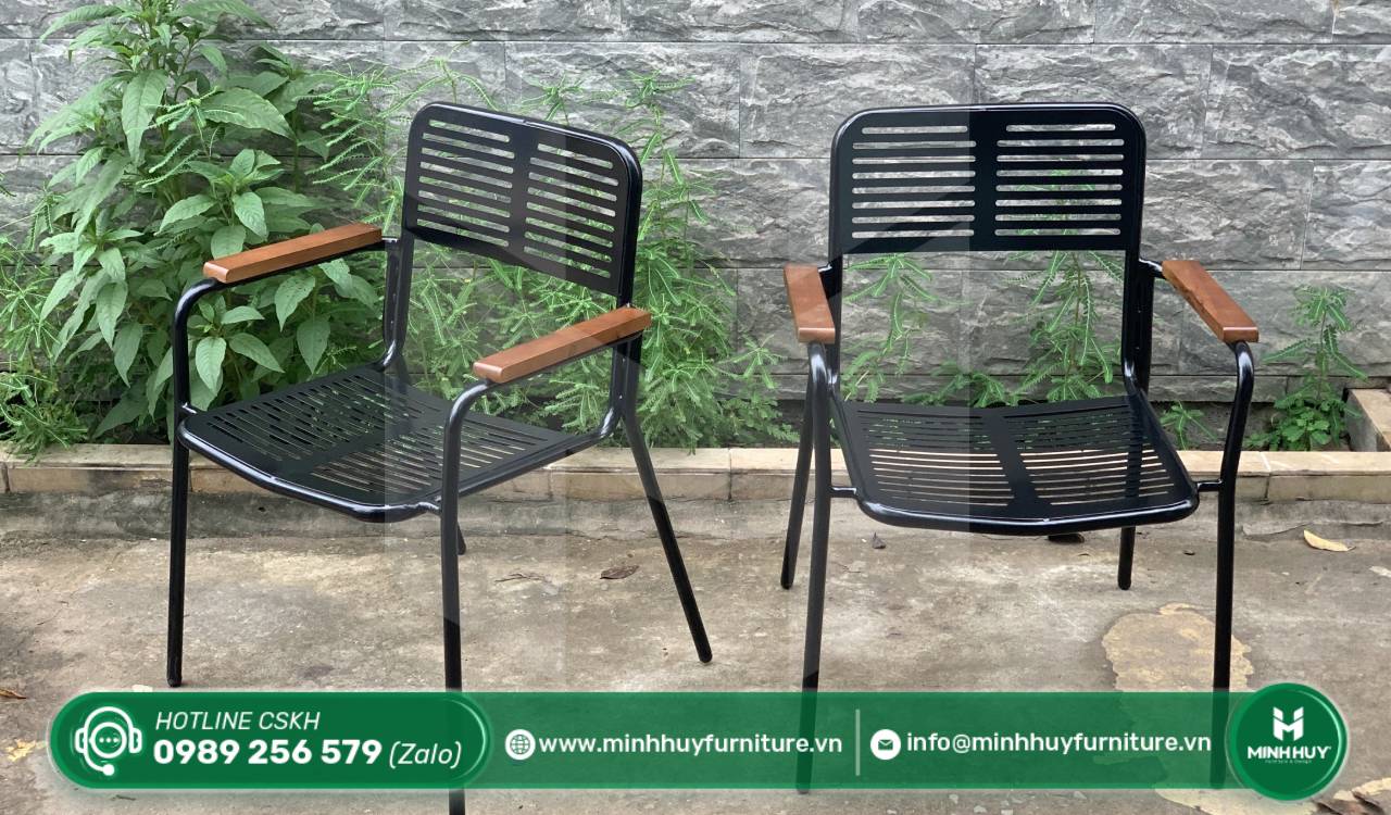 Mẫu bàn ghế sắt ngoài trời đẹp