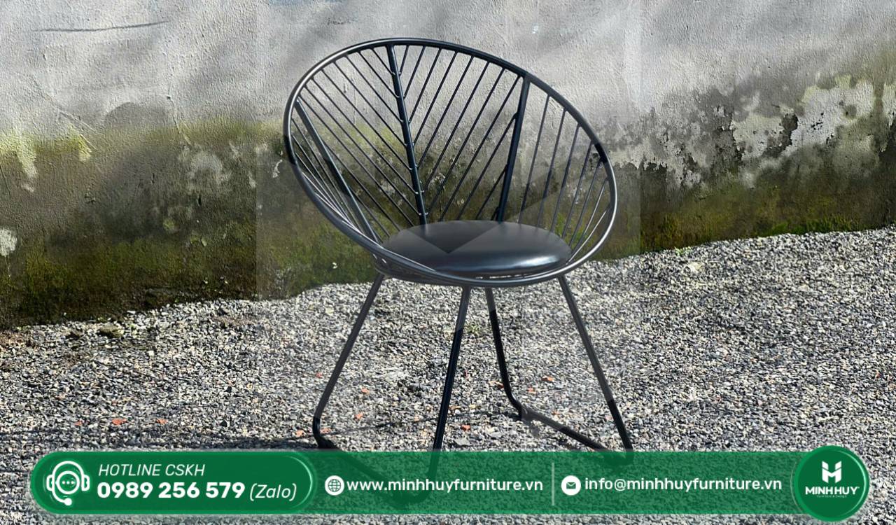 Mẫu bàn ghế sắt ngoài trời đẹp