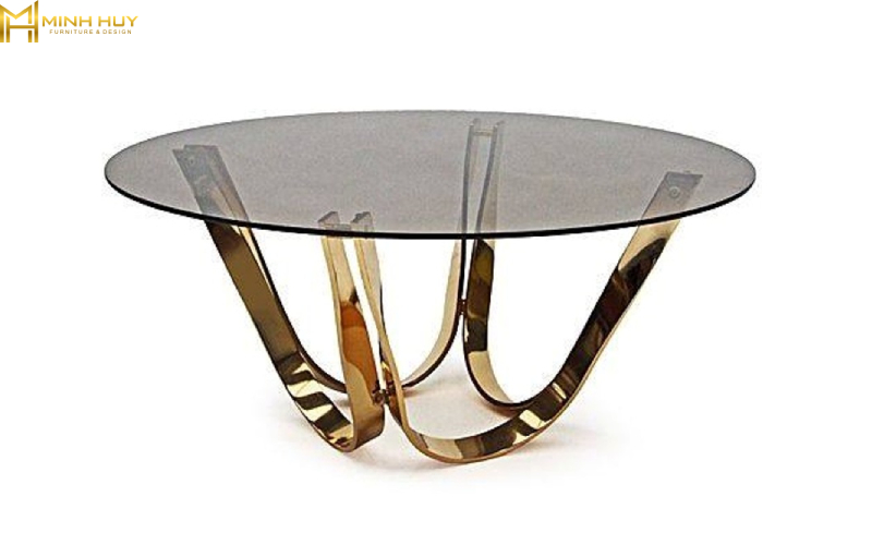 mẫu bàn inox mạ vàng đẹp