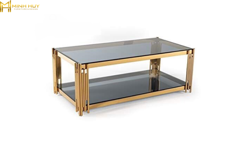 mẫu bàn inox mạ vàng đẹp