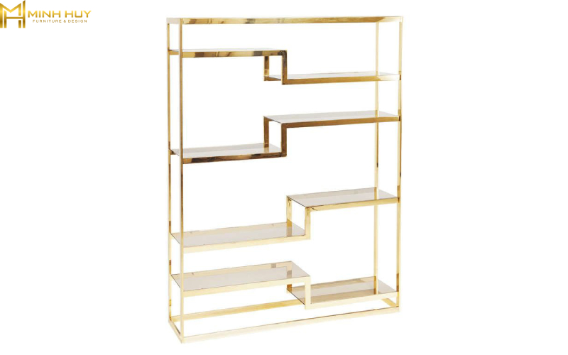mẫu kệ inox mạ vàng đẹp
