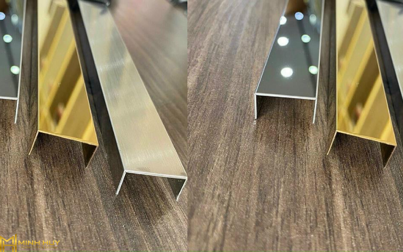 mẫu nẹp viền inox mạ vàng đẹp