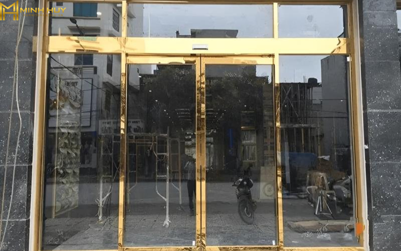 nẹp viền inox mạ vàng