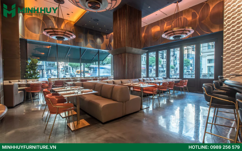 hinh anh nha hang phong cach Bac Au