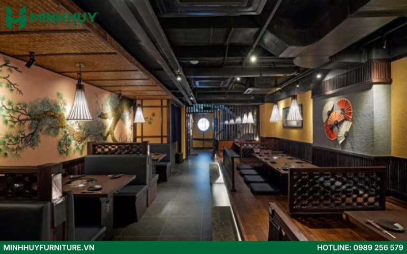 nội thất nhà hàng BBQ