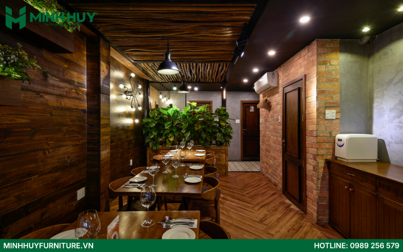 thiết kế nội thất nhà hàng BBQ