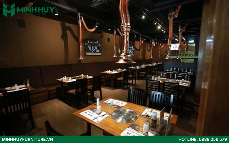 thiết kế nội thất nhà hàng BBQ