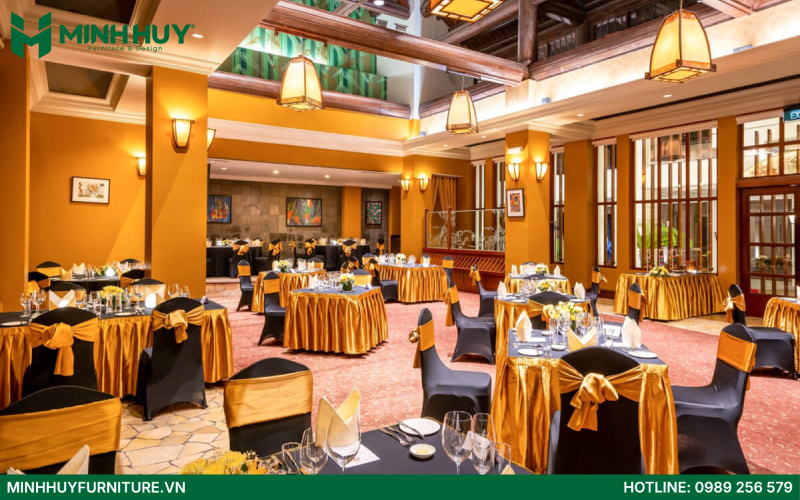 Mẫu thiết kế nội thất nhà hàng beef steak đẹp