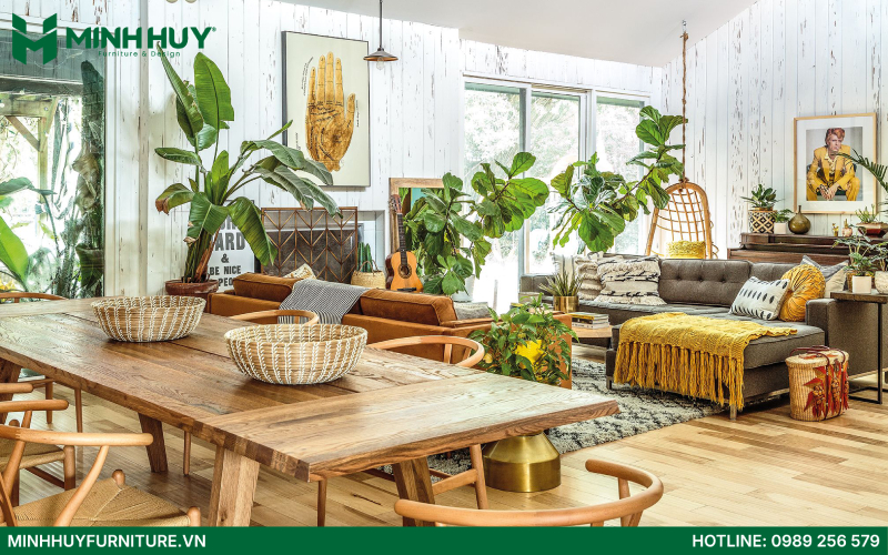 thiết kế nội thất nhà hàng Bohemian