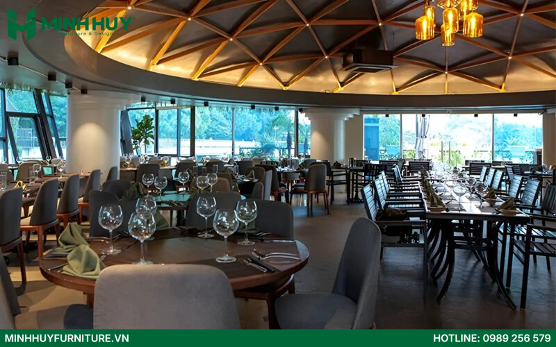 Mẫu nội thất nhà hàng buffet đẹp