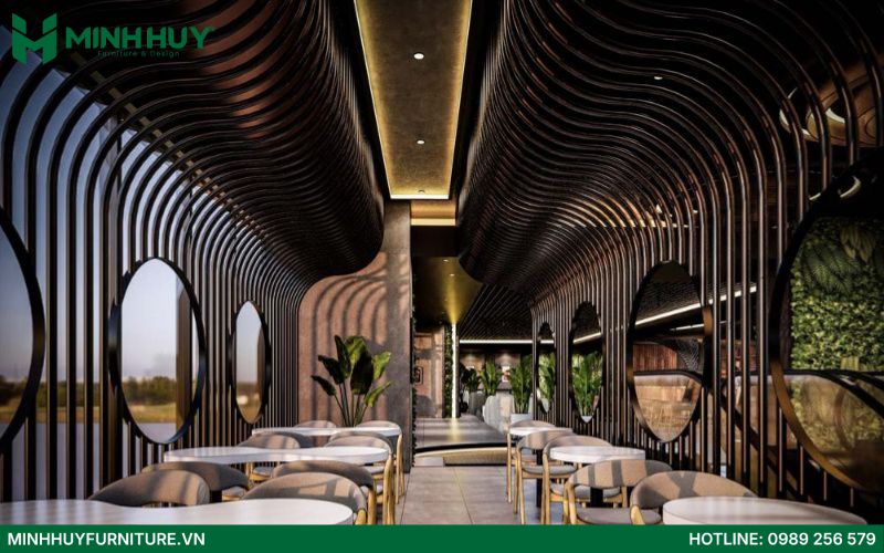 Nguyên tắc cơ bản khi thiết kế nội thất nhà hàng phong cách Châu Âu