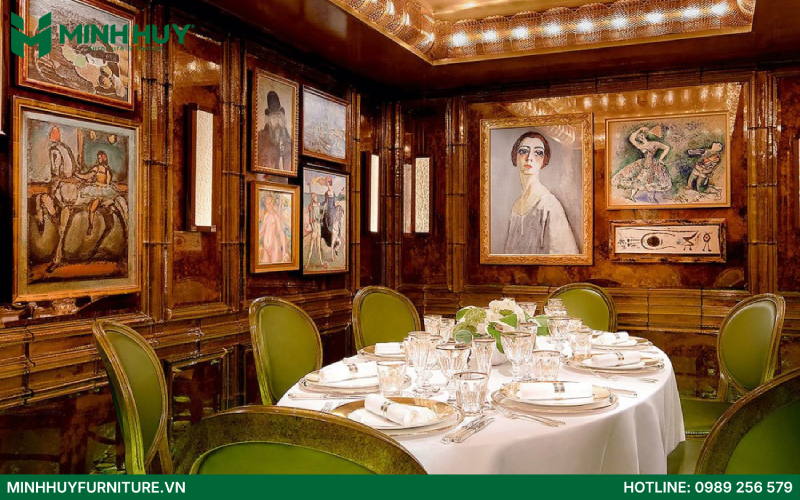 thiet ke noi that nha hang phong cach Chau Au