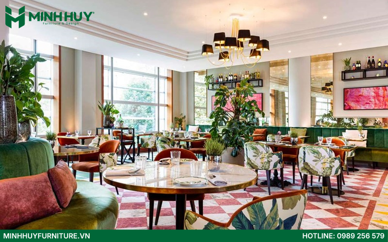 nha hang phong cach Chau Au dep