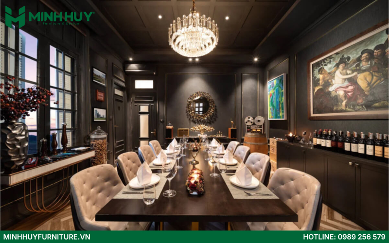 nhà hàng cổ điển đẹp