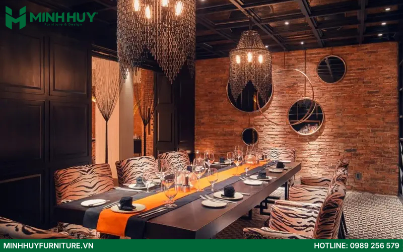 nội thất nhà hàng cổ điển đẹp