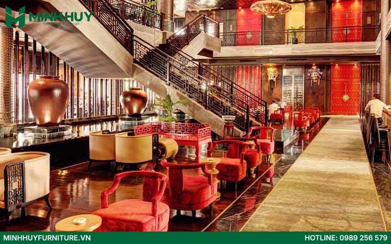 thiết kế nội thất nhà hàng Dim Sum