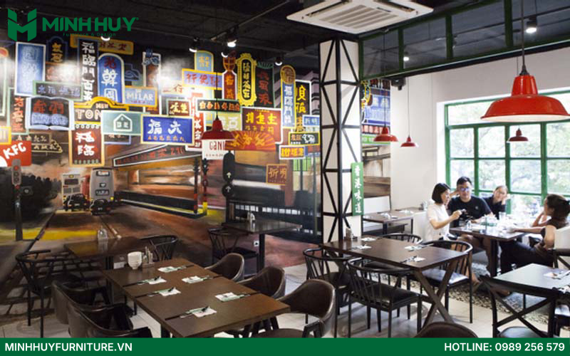 thiết kế nội thất nhà hàng Dim Sum
