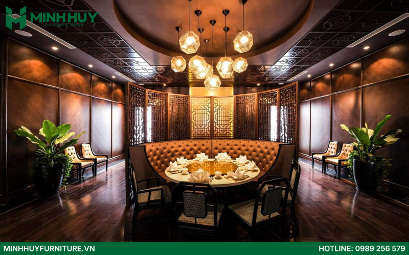 Mẫu thiết kế nội thất nhà hàng Dim Sum đẹp