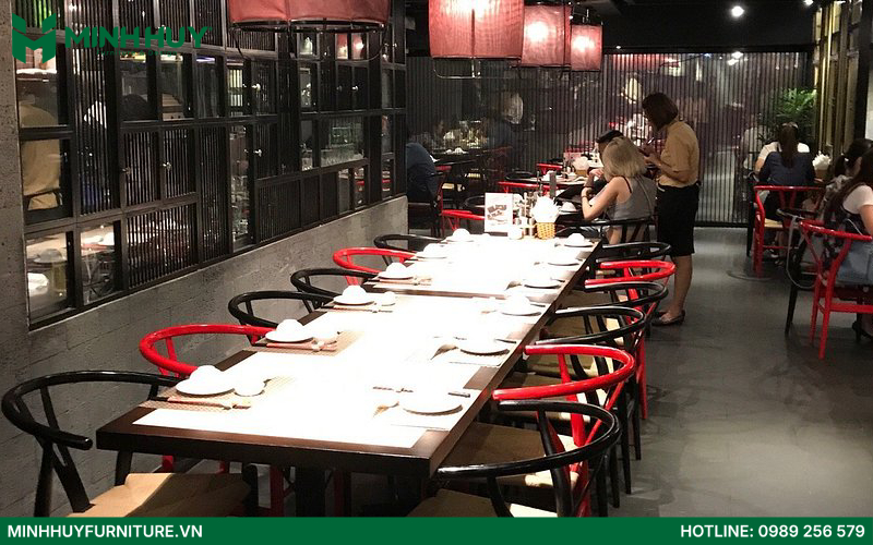 thiết kế nội thất nhà hàng Dim Sum
