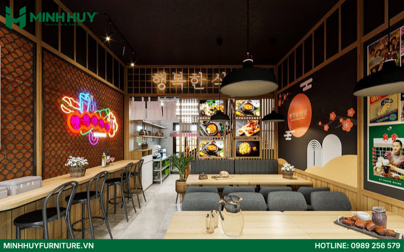 Mau thiet ke noi that nha hang Han Quoc dep