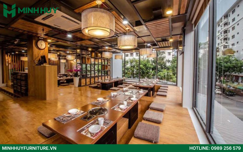 Mau thiet ke noi that nha hang Han Quoc dep