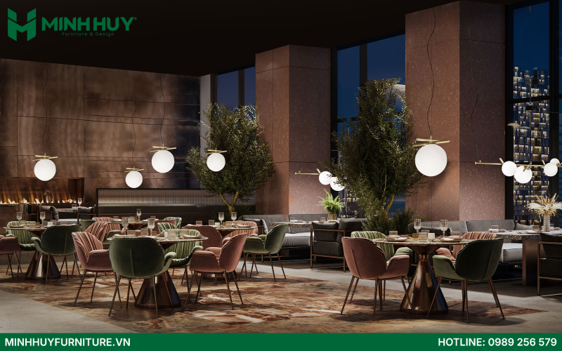 thiet ke noi that nha hang phong cach hien dai