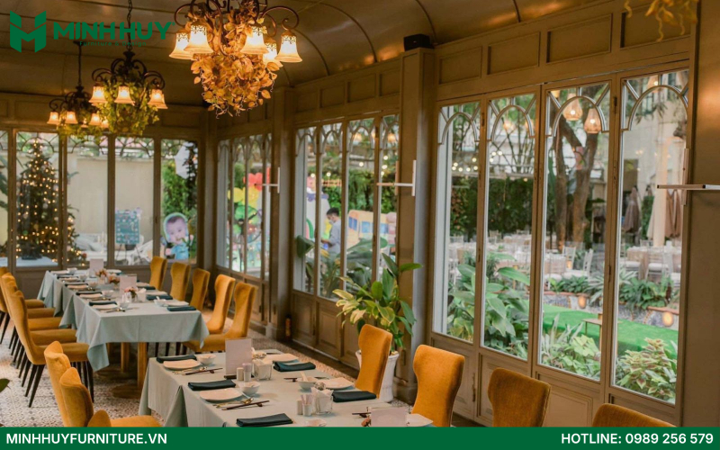 nhà hàng Indochine đẹp