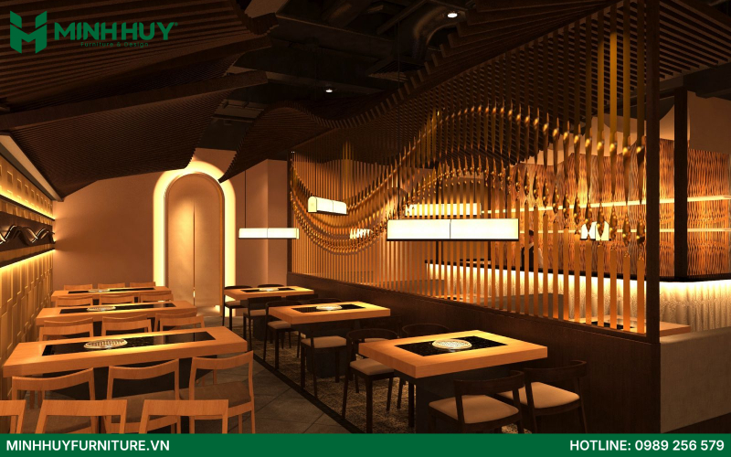 Mau thiet ke noi that nha hang Nhat Ban dep