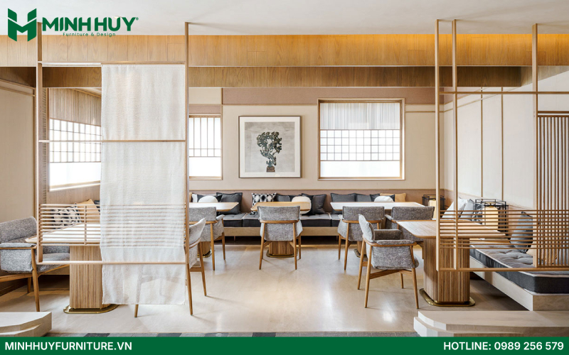 Mau thiet ke noi that nha hang Nhat Ban dep