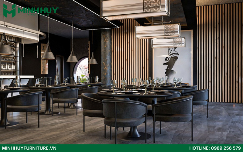 thiet ke noi that nha hang Nhat Ban dep