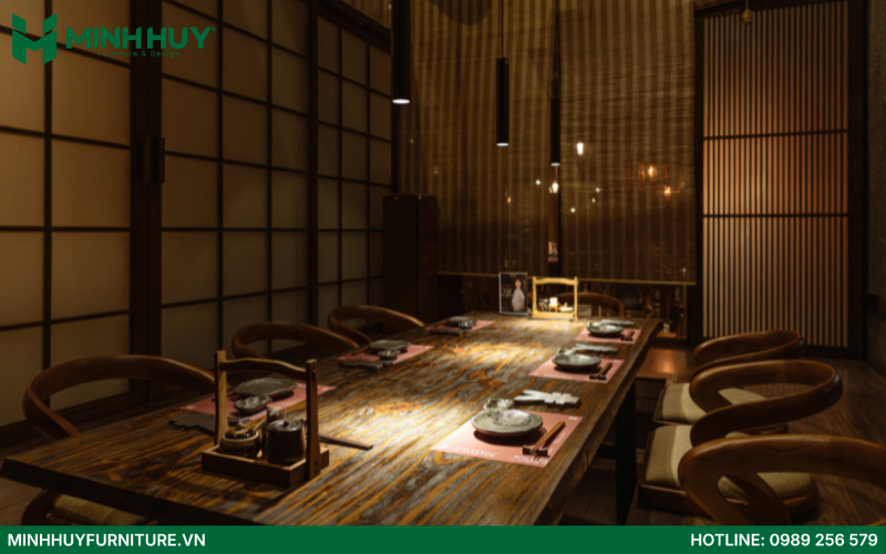 nhà hàng Nhật Bản đẹp