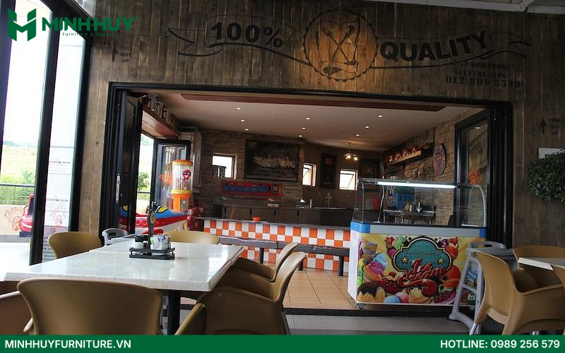 Mẫu thiết kế nội thất nhà hàng Pasta đẹp