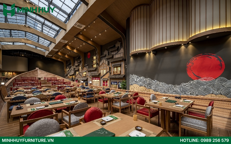 thiet ke noi that nha hang ramen o dau