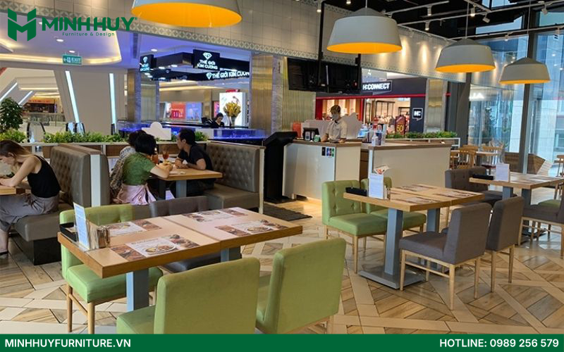 Mẫu thiết kế nội thất nhà hàng Pasta đẹp