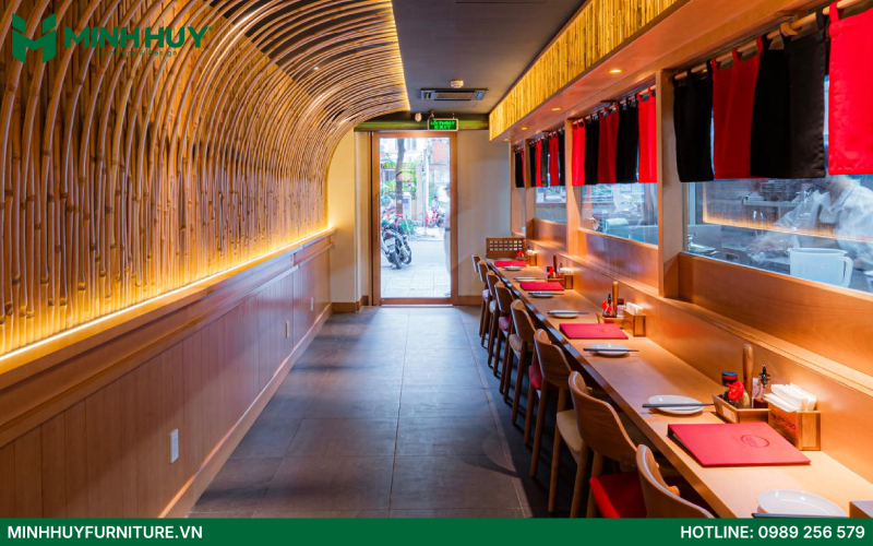 mau thiet ke noi that nha hang ramen