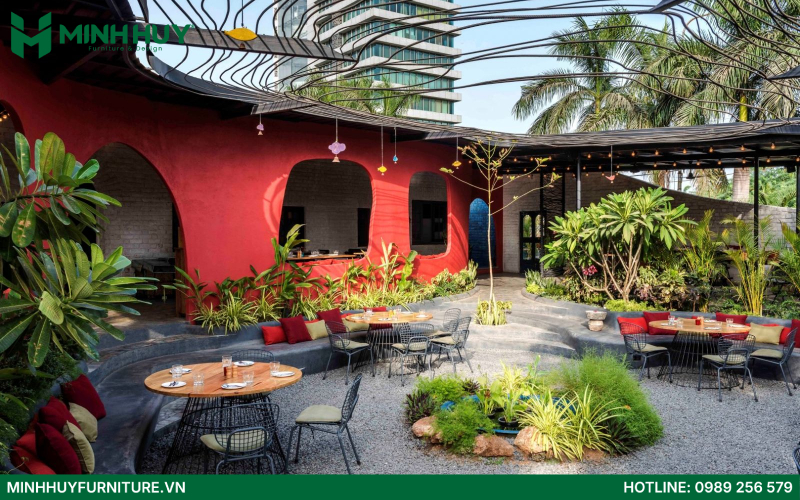 don vi thiet ké noi that nha hang san vuon dep