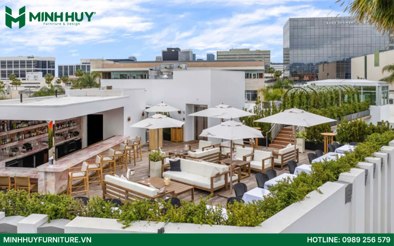 cong ty thiet ke noi that nha hang san vuon dep