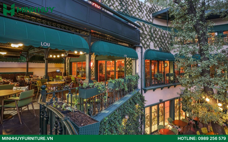 xuong thiet ke noi that nha hang san vuon uy tin