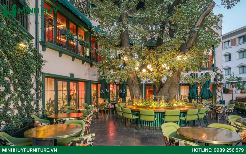 thiet ke noi that nha hang san vuon o dau